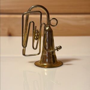 Vintage 80’s Brass Tuba Baritone Ornament Musical